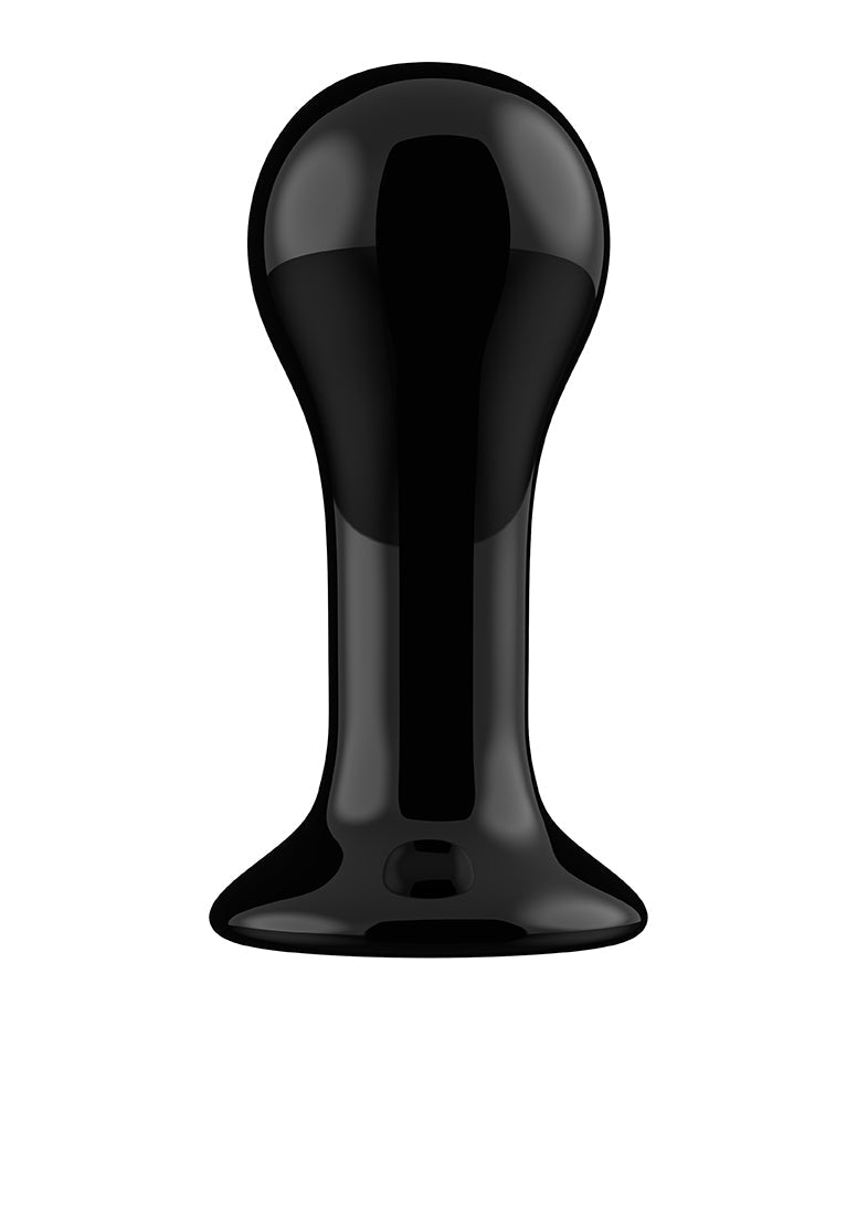 Globy - Glass Vibrator - With Suction Cup And Remote - Rechargeable - 10 Speed