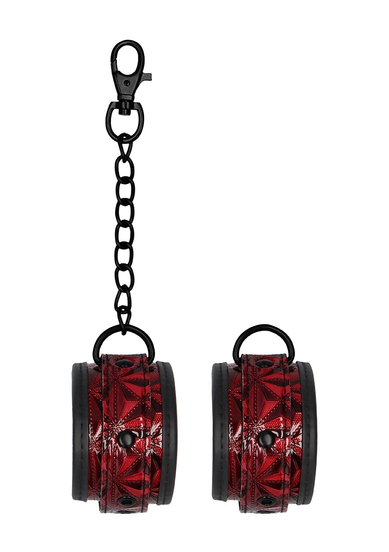 Luxury Hand Cuffs - Burgundy