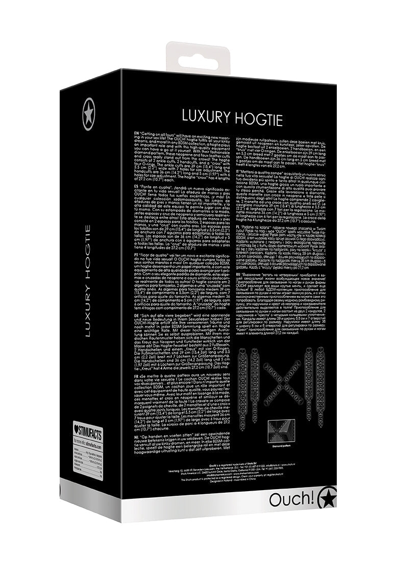 Luxury Hogtie - Black