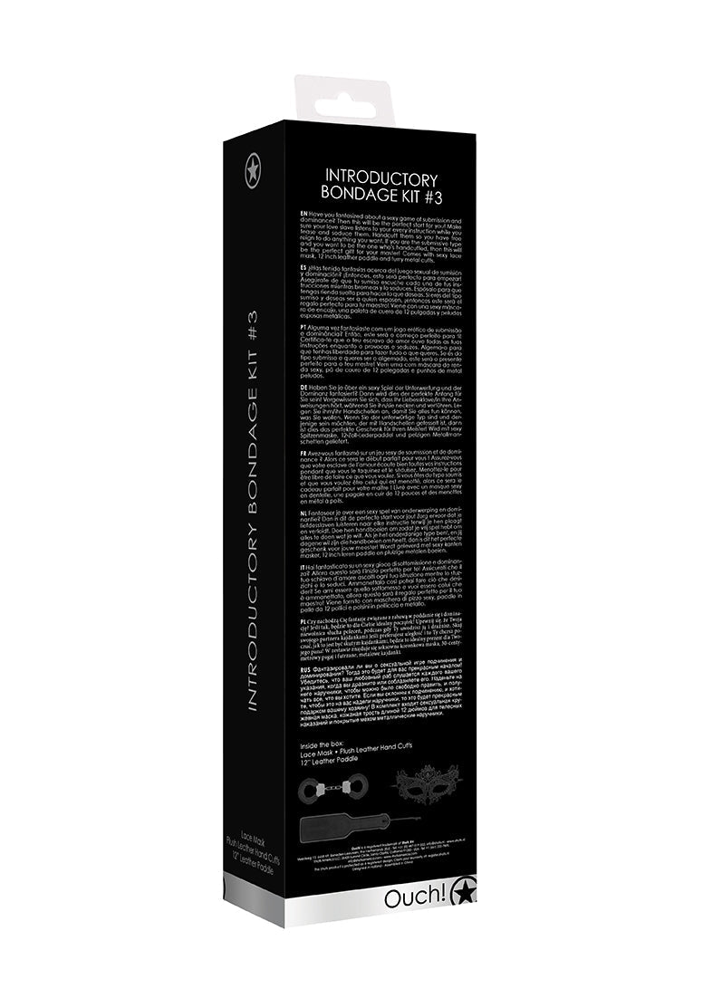 Introductory Bondage Kit #3 - Black
