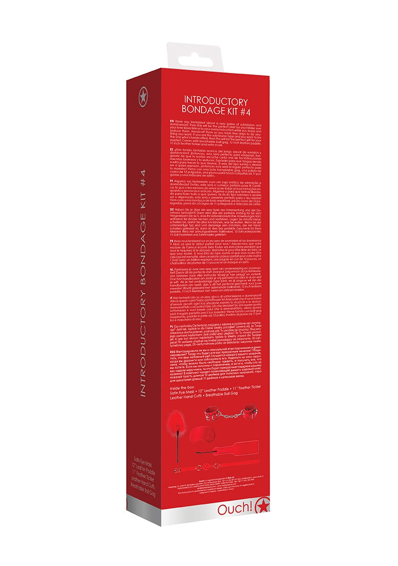 Introductory Bondage Kit #4 - Red