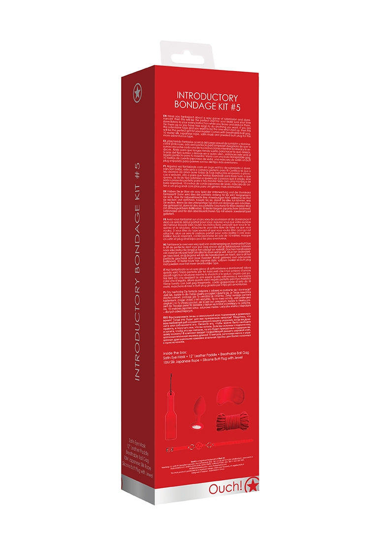Introductory Bondage Kit #5 - Red