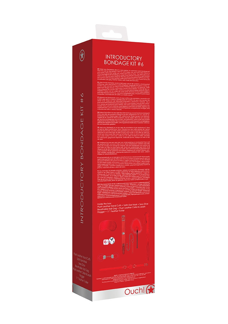 Introductory Bondage Kit #6 - Red