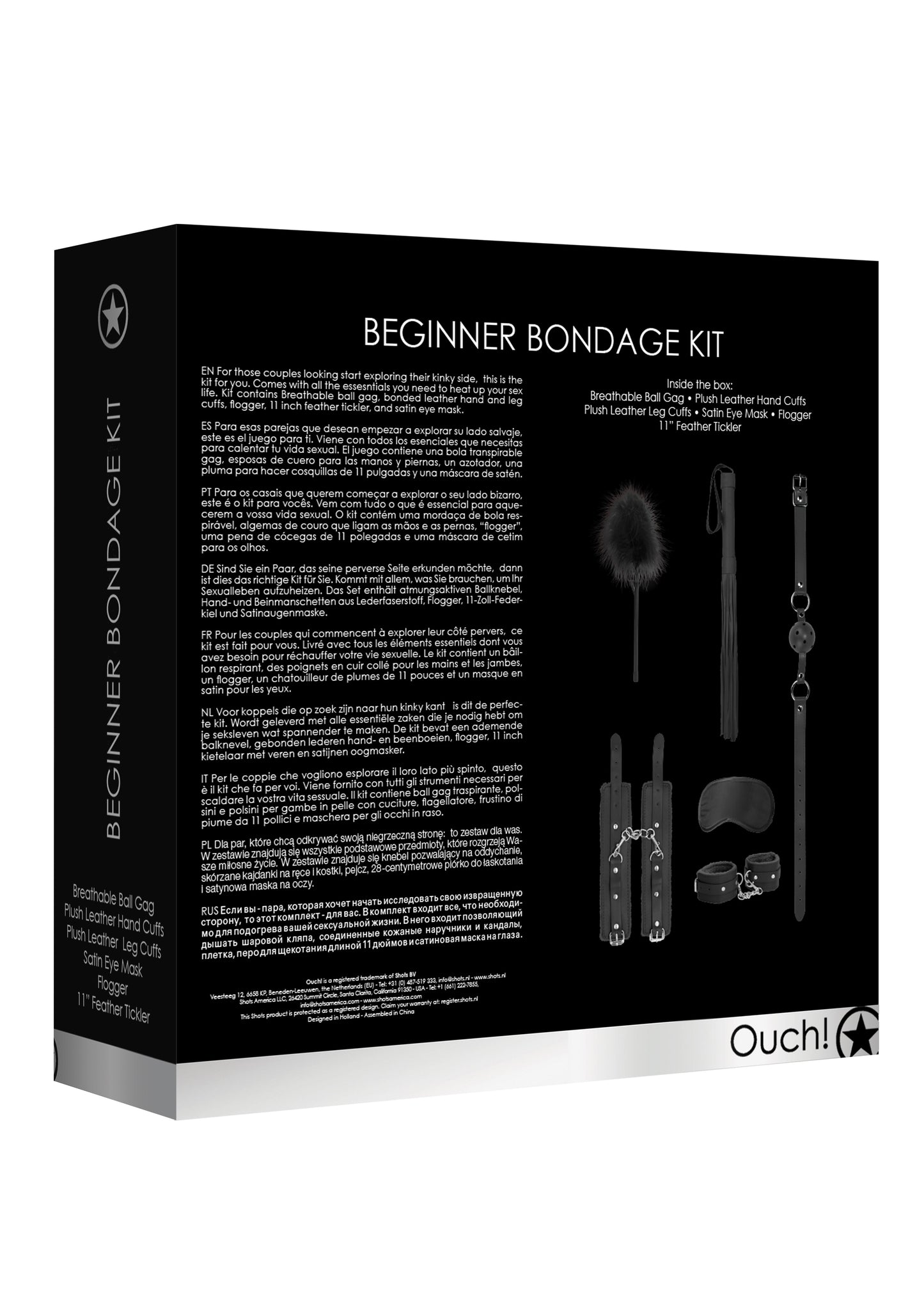 Beginners Bondage Kit - Black