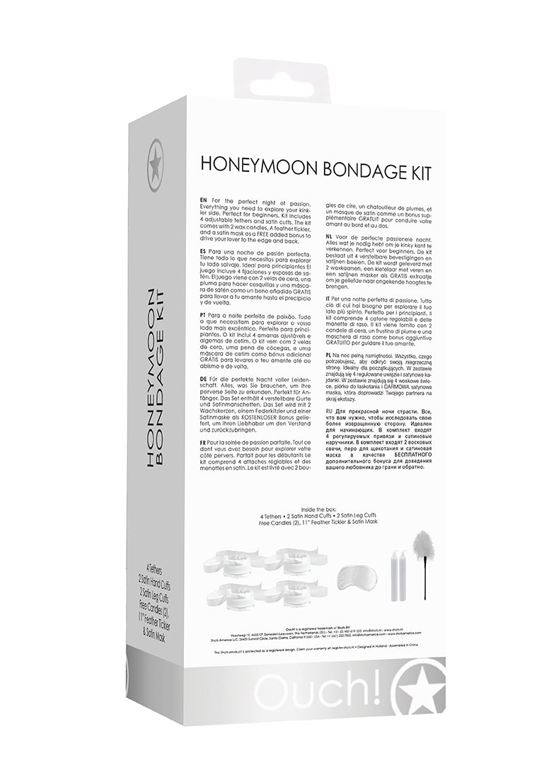 Honeymoon Bondage Kit - White