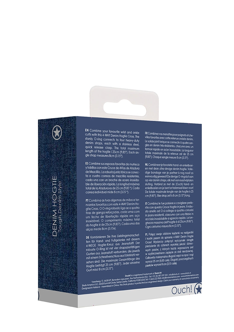 Denim - Hogtie - Roughend Denim Style - Blue