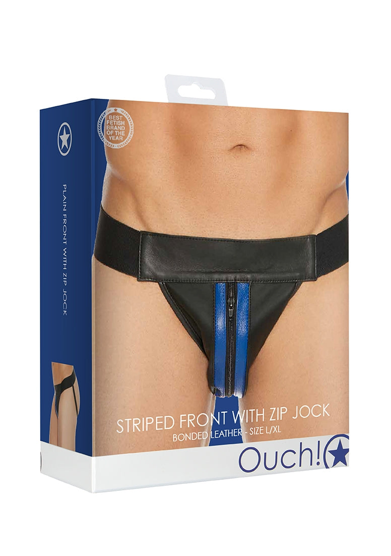 Plain Front With Zip Jock - L/xl - Blue