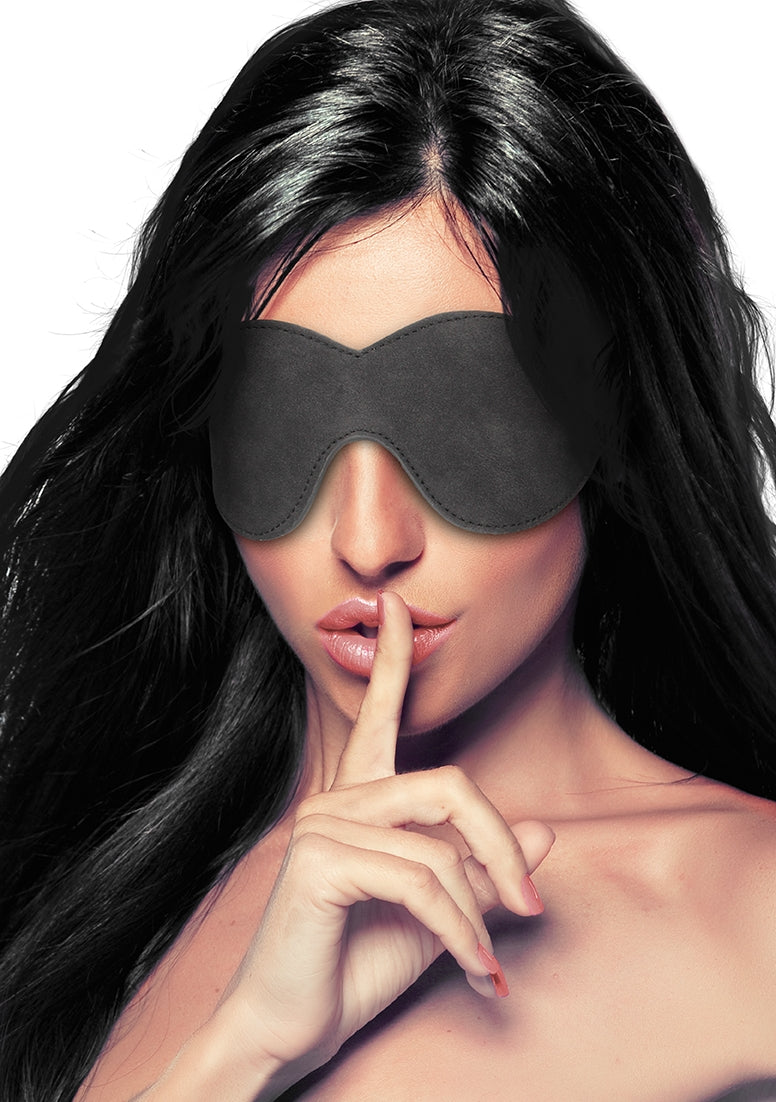 Diamond Studded Eye-mask - Black