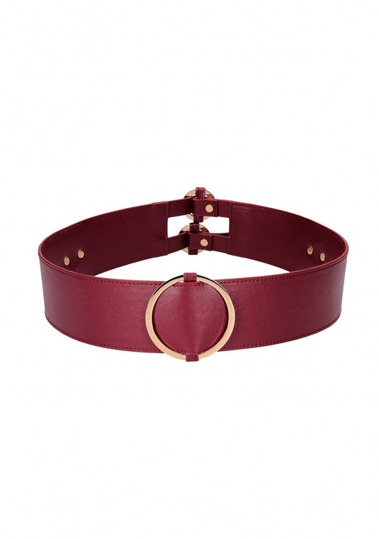 Ouch Halo - Waist Belt S/m- Burgundy