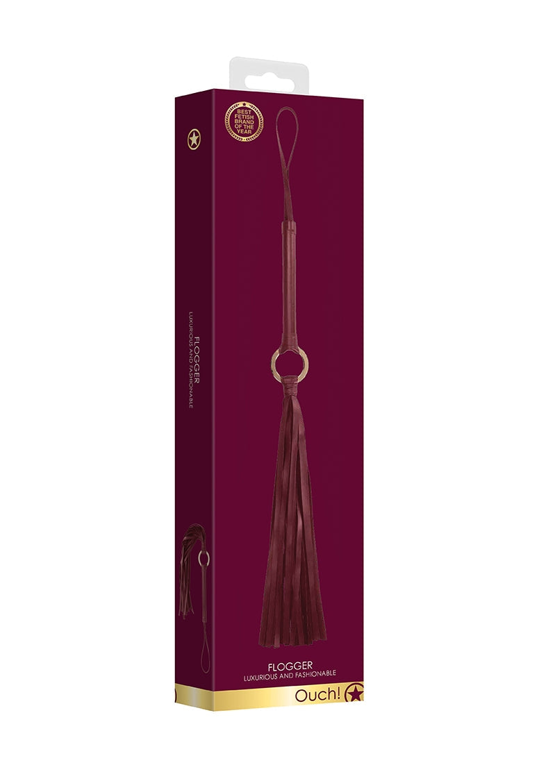 Ouch Halo - Flogger - Burgundy