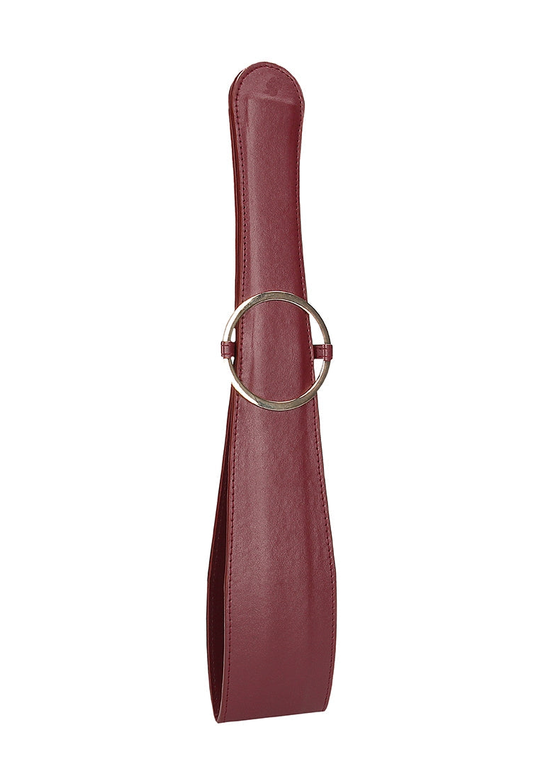 Ouch Halo - Belt Flogger - Burgundy