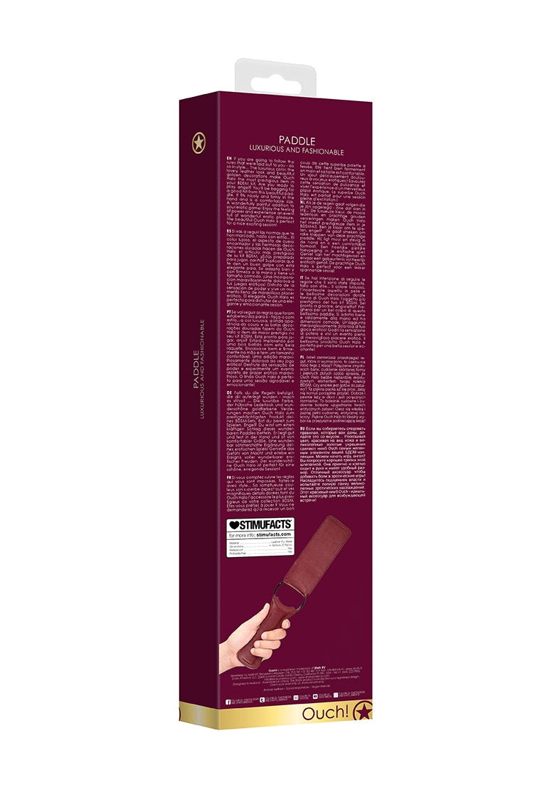 Ouch Halo - Paddle - Burgundy