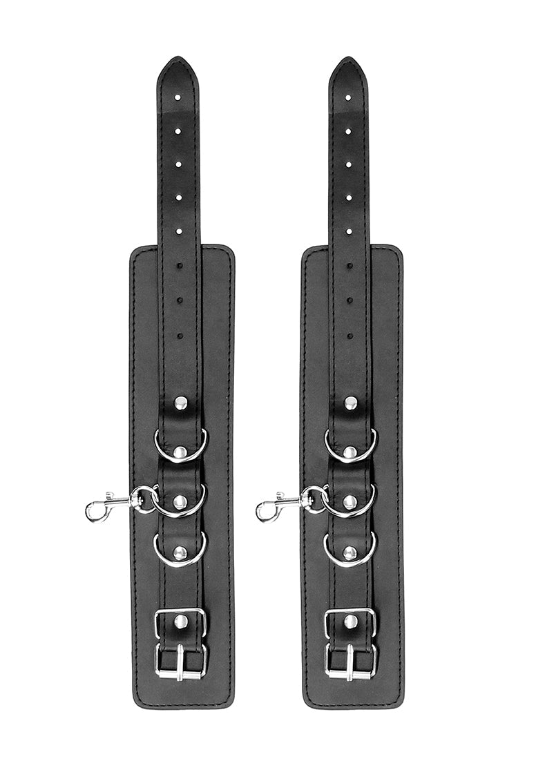 Bonded Leather Hogtie With Hand And Ankle Cuffs