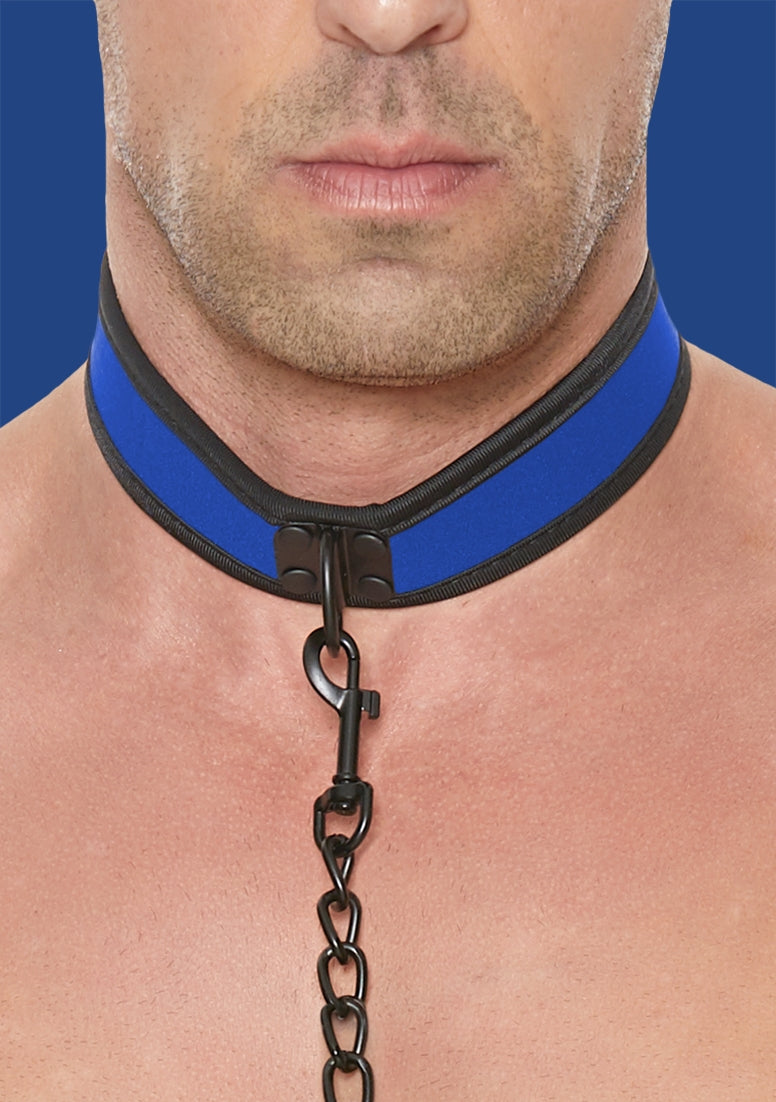 Neoprene Collar With Leash
