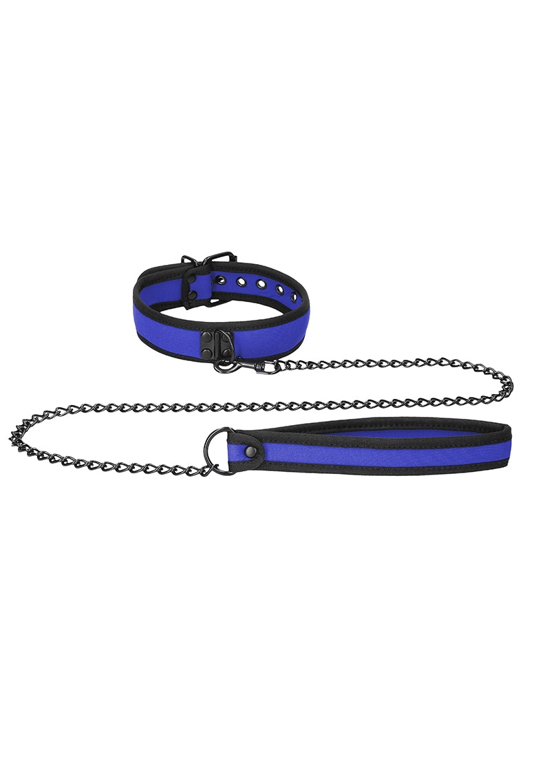 Neoprene Collar With Leash