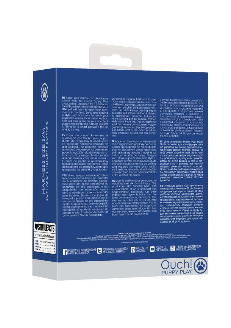 Neoprene Harness Size - S/m