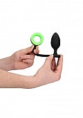 Butt Plug With Cock Ring - Glow In The Dark