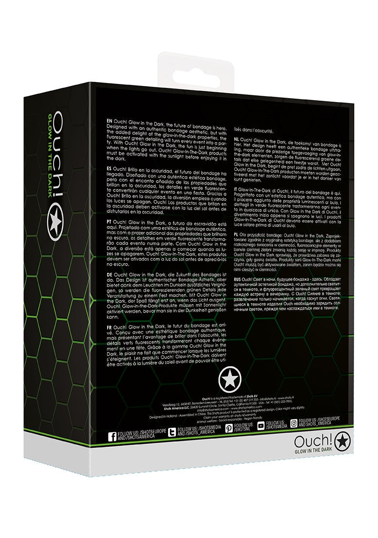 Model 20 Cock Cage - 3,5'' - Glow In The Dark