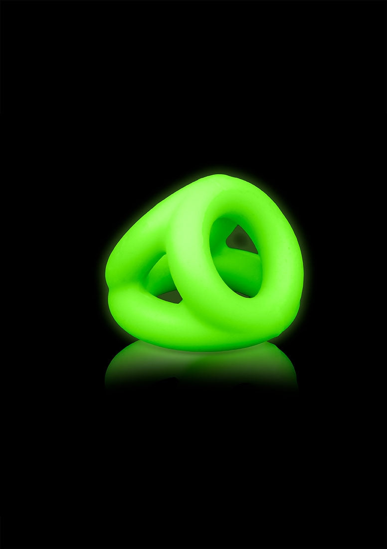 Cock Ring & Ball Strap - Glow In The Dark
