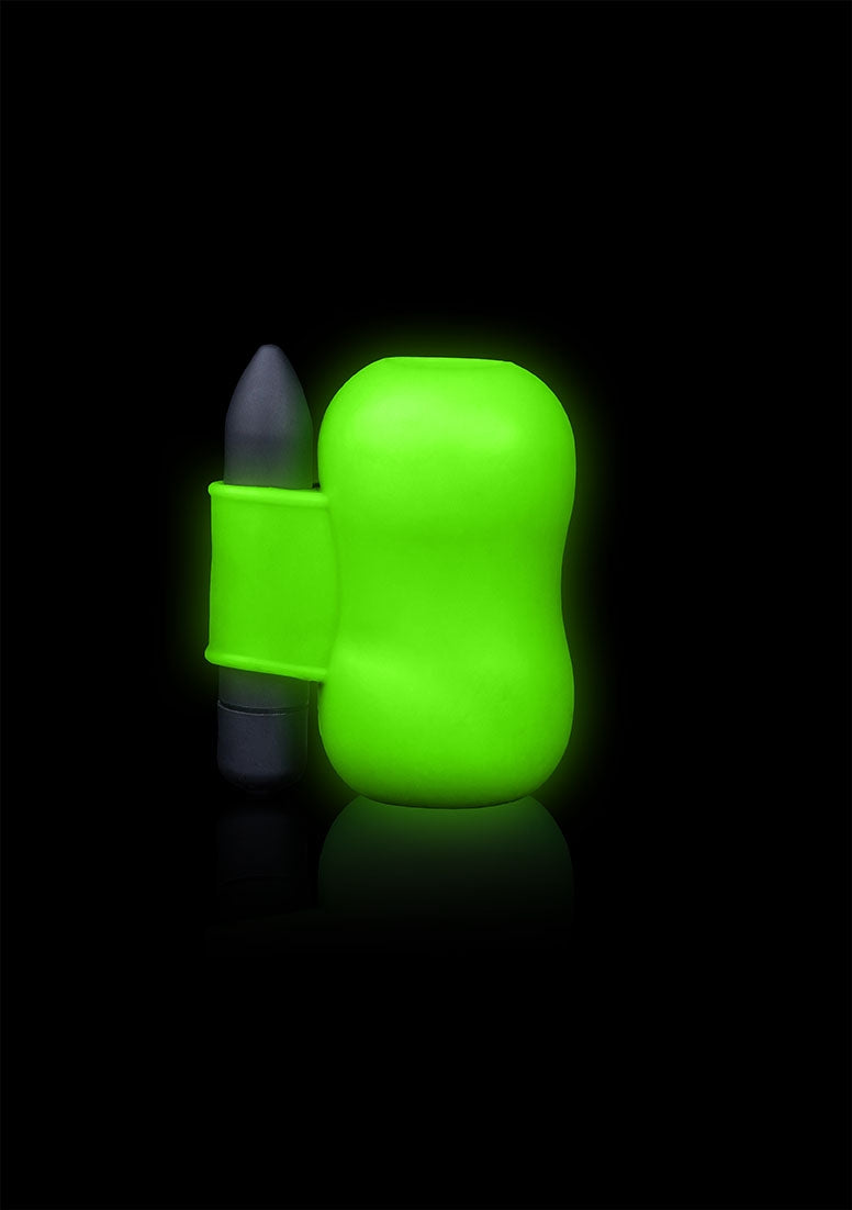 Vibrating Masturbator - Glow In The Dark