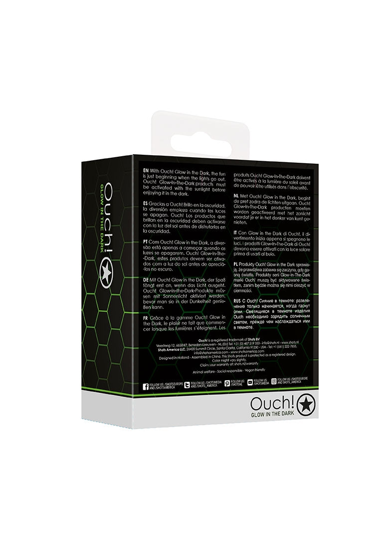 Vibrating Masturbator - Glow In The Dark