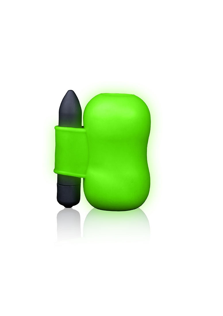 Vibrating Masturbator - Glow In The Dark