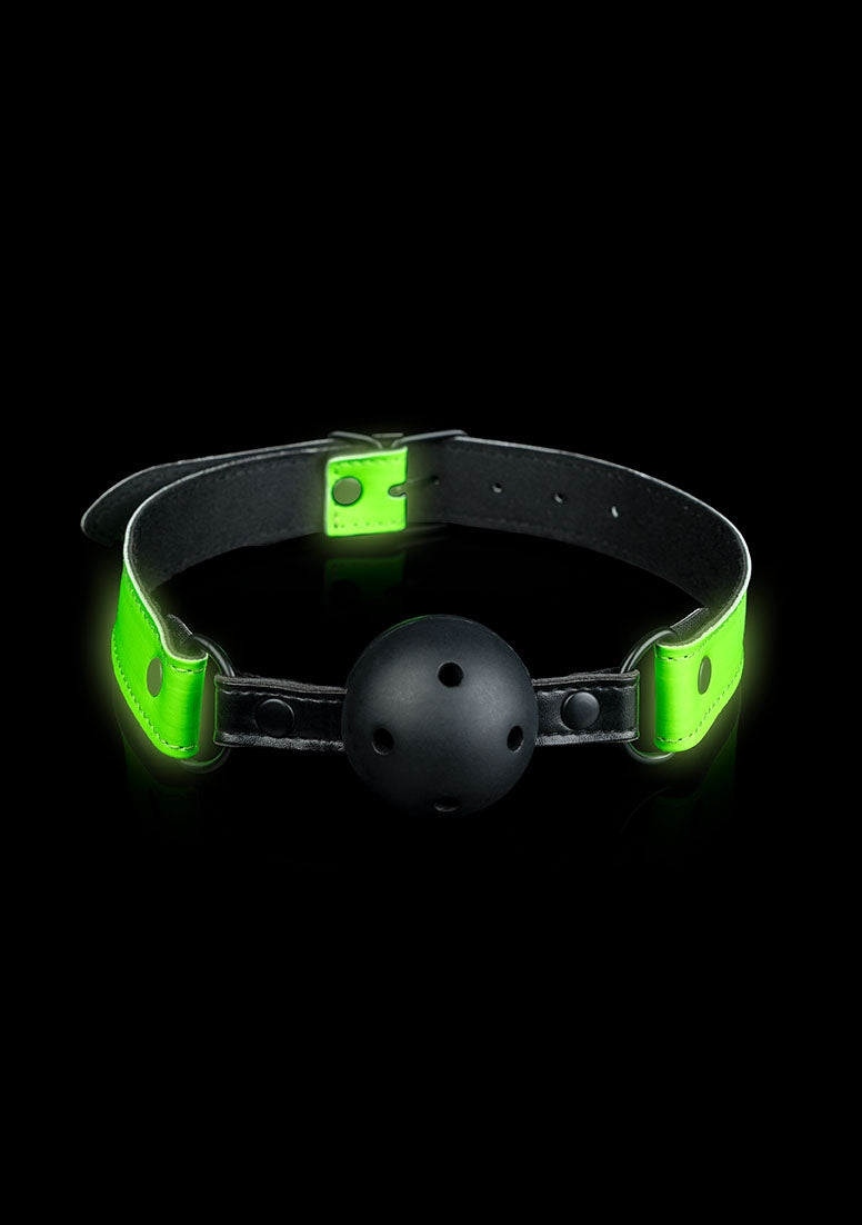 Breathable Ball Gag - Glow In The Dark