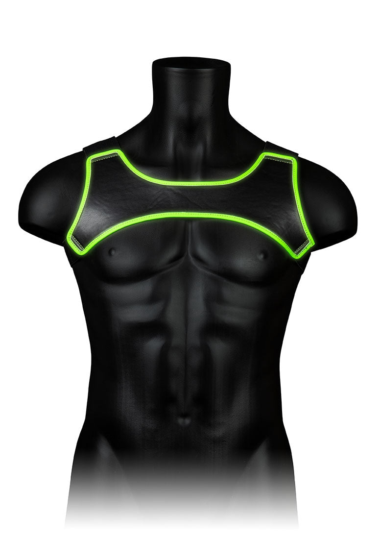 Neoprene Harness - Glow In The Dark