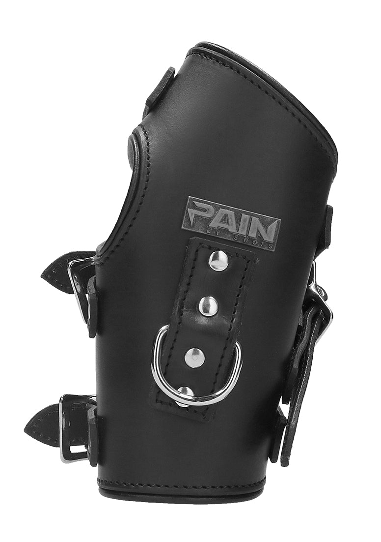 Suspension Cuffs Leather Hands & Feet - Black