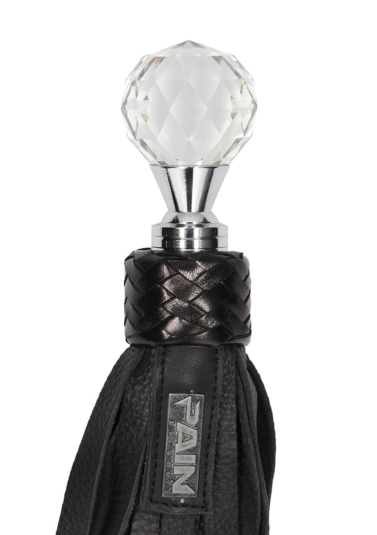 Classic Designer Round Sparkling Handle - Black