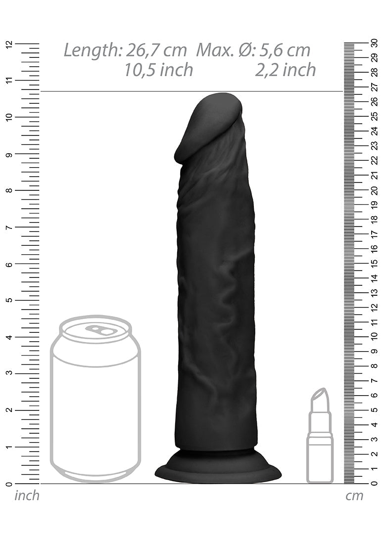 Realistic Dildo - 25 Cm - Black
