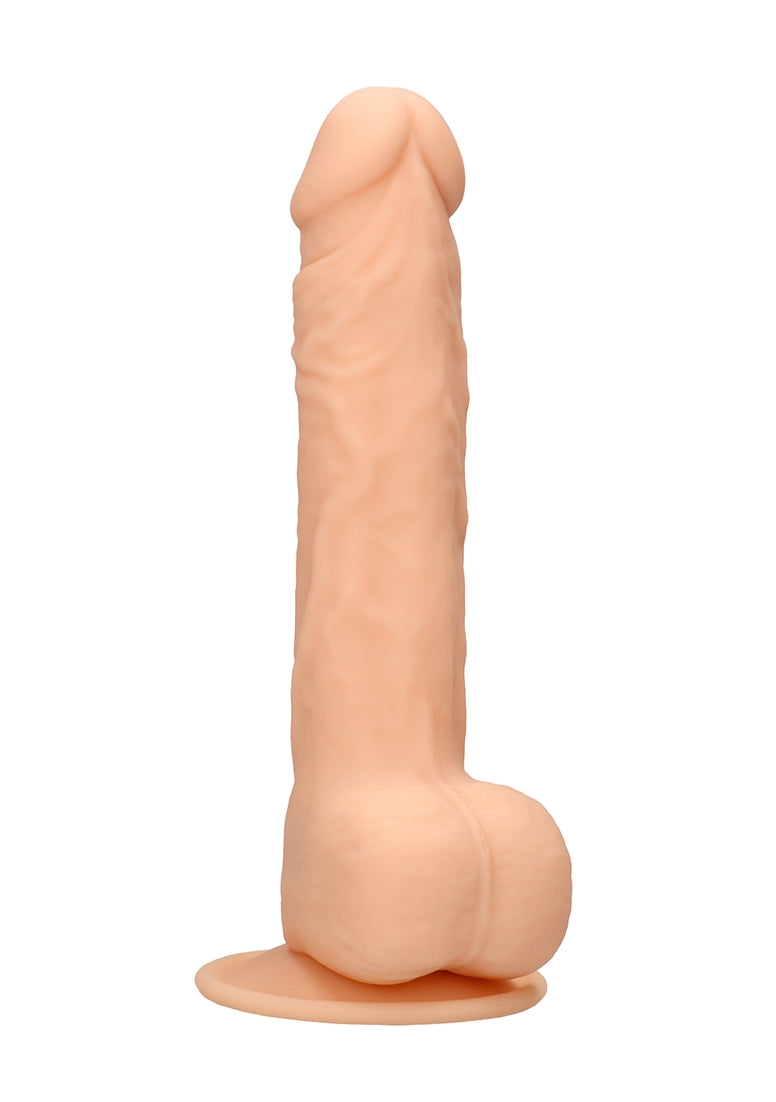 Silicone Dildo With Balls - 9,5''/ 24 Cm