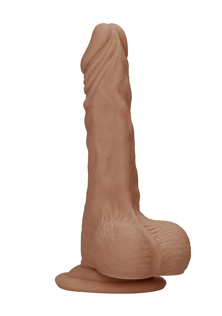 Dildo With Balls - 8''/ 20 Cm