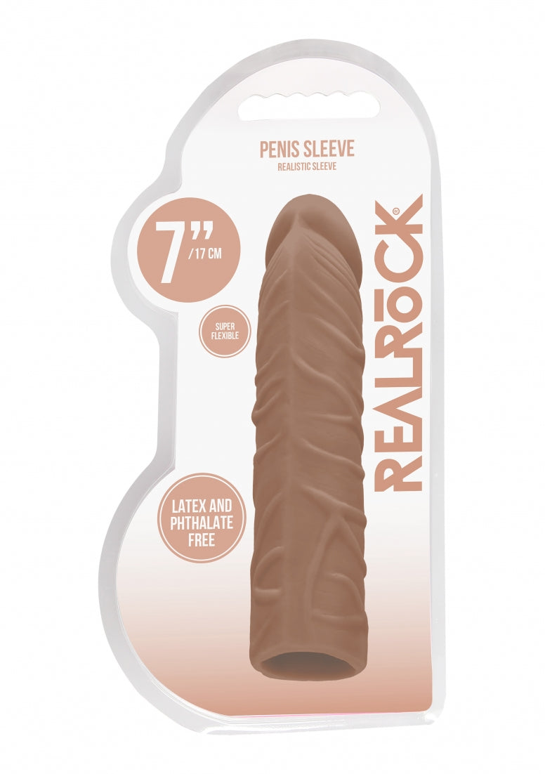 Penis Sleeve - 7"/ 17 Cm - Tan