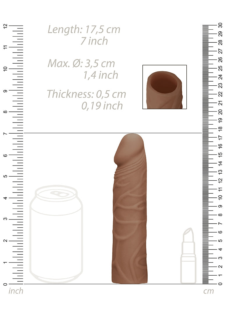 Penis Sleeve - 7"/ 17 Cm - Tan