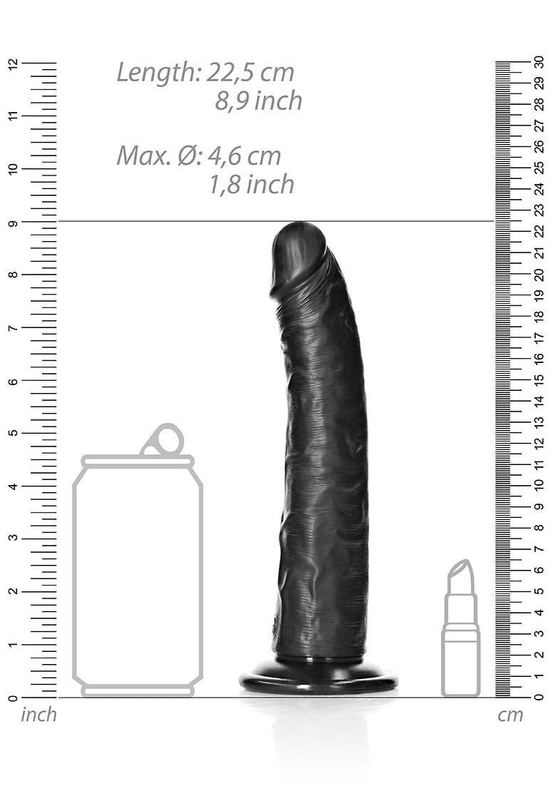 Slim Realistic Dildo With Suction Cup - 8''/ 20,5 Cm