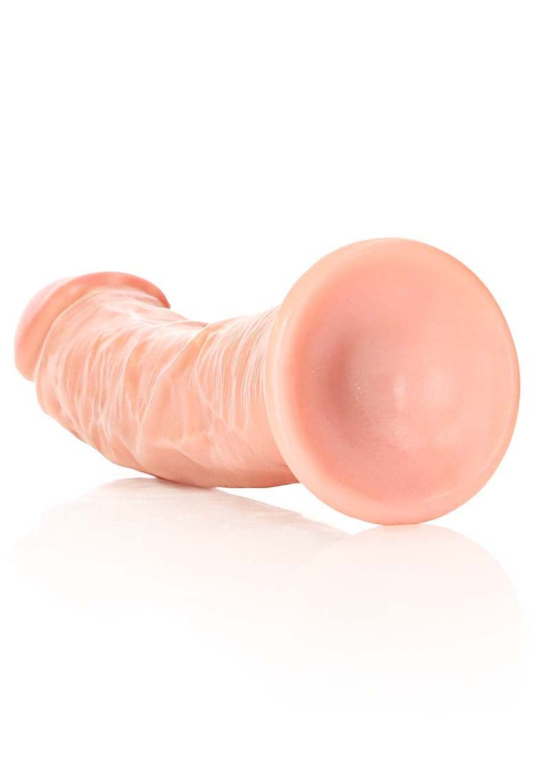 Curved Realistic Dildo With Suction Cup - 7''/ 18 Cm