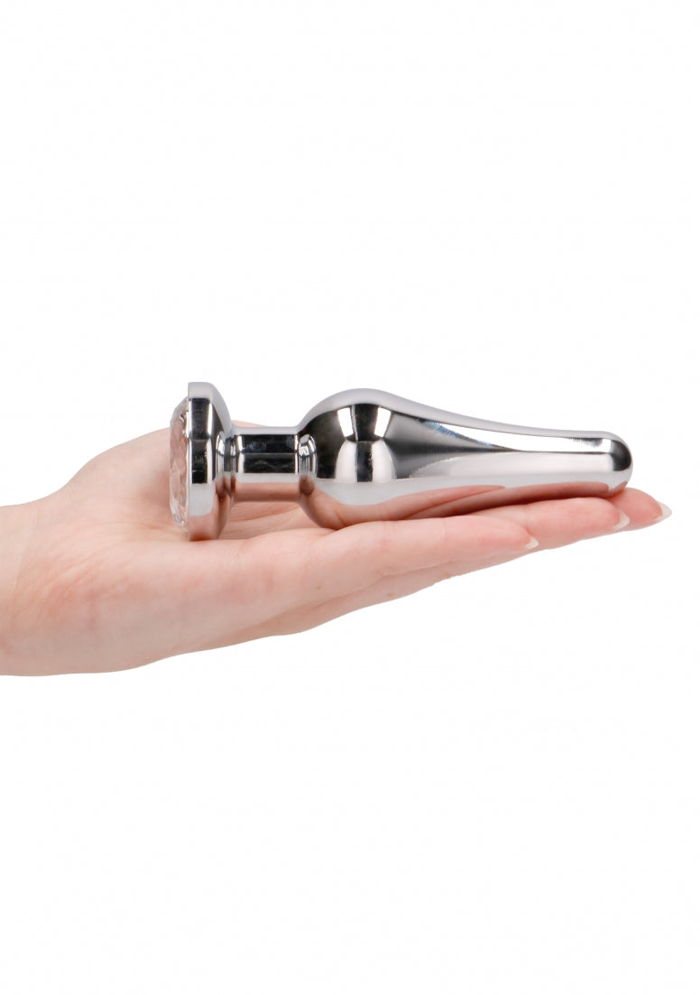 R1 - Silver Plug - 3,9 Inch - Clear Sapphire