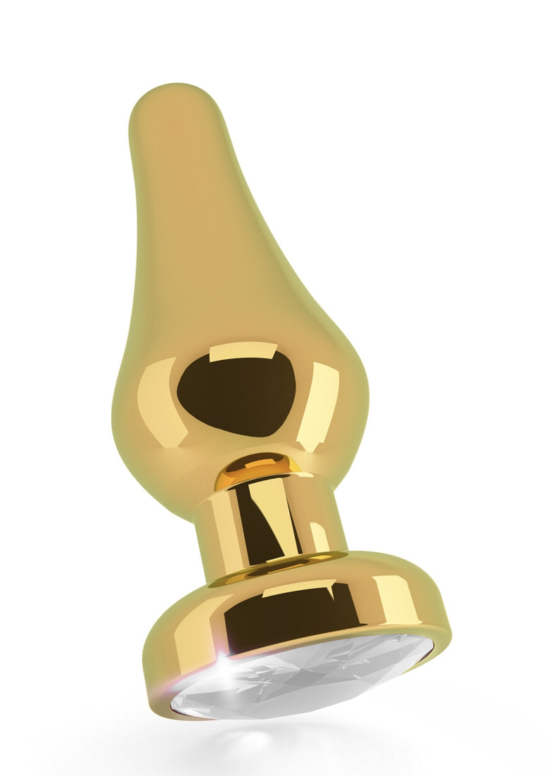 R6 - Gold Plug - 4,5 Inch - Clear Sapphire