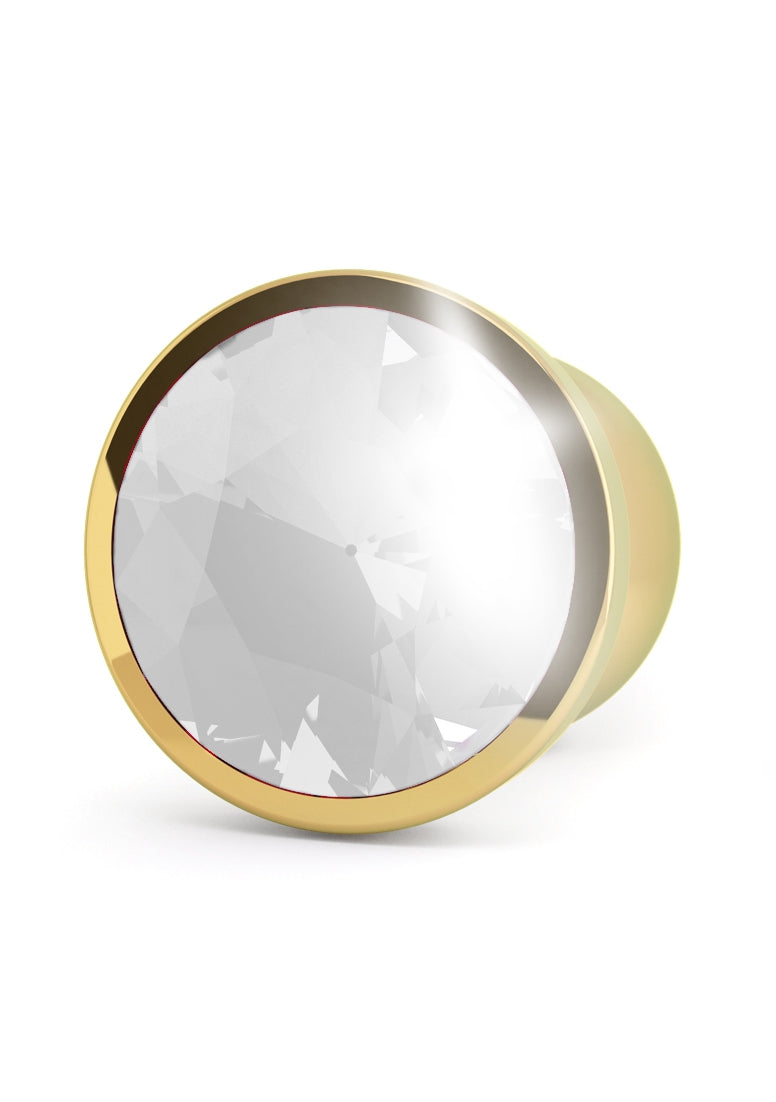R6 - Gold Plug - 4,5 Inch - Clear Sapphire