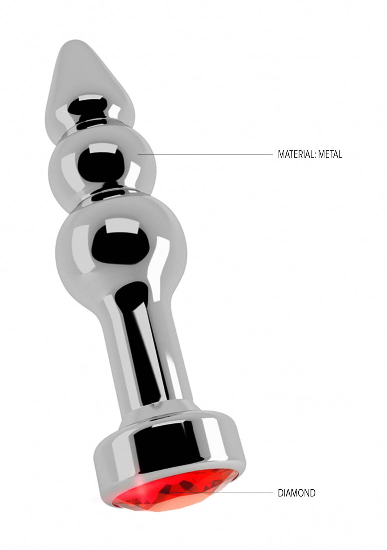 R7 - Silver Plug - 3,9 Inch - Red Sapphire