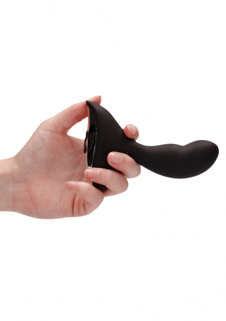 Geron Anal Vibrator - Black