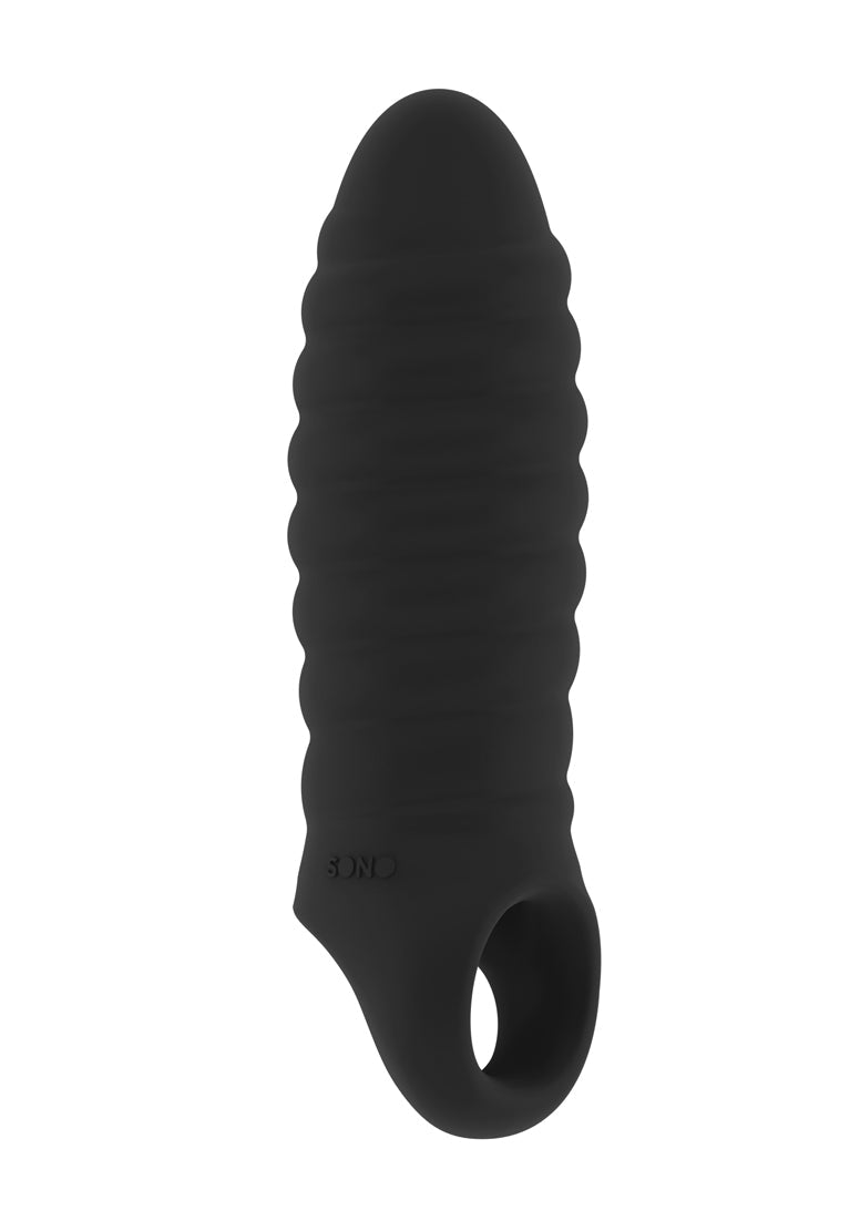 No.36 - Stretchy Thick Penis Extension - Black