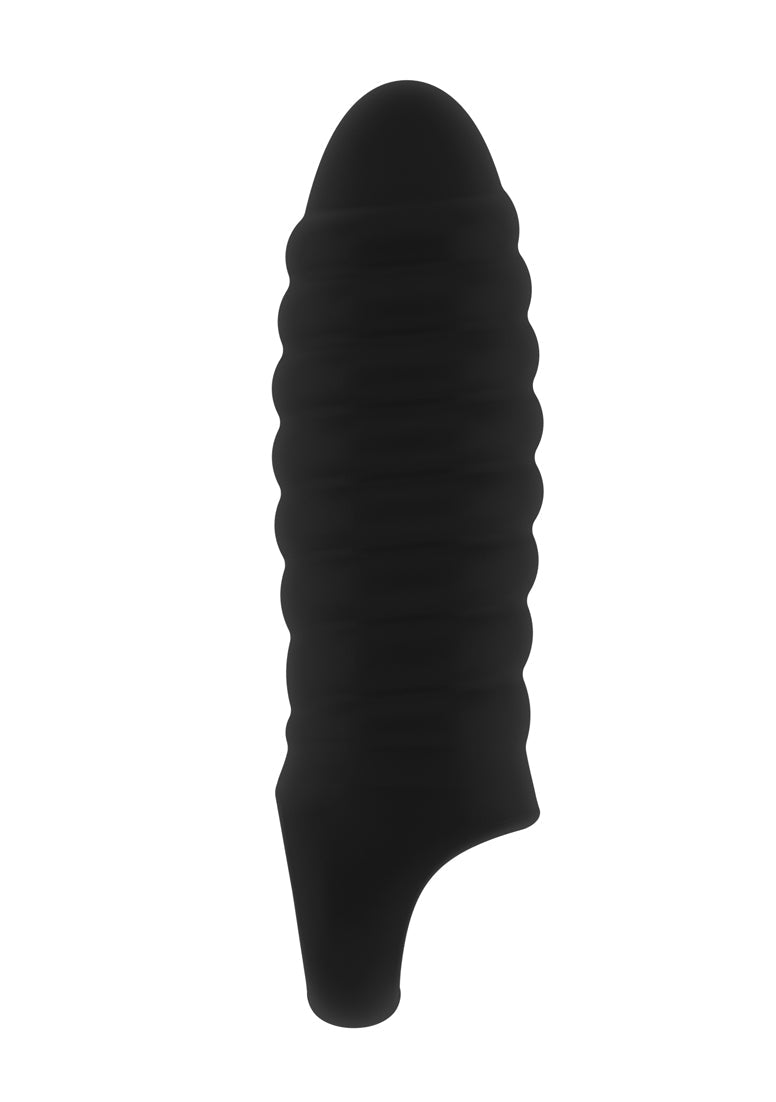 No.36 - Stretchy Thick Penis Extension - Black