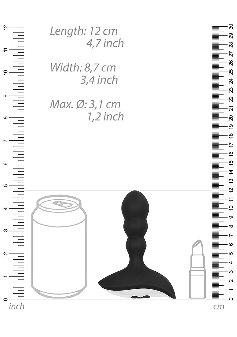 No. 78 - Rechargeable Anal Stimulator - Black