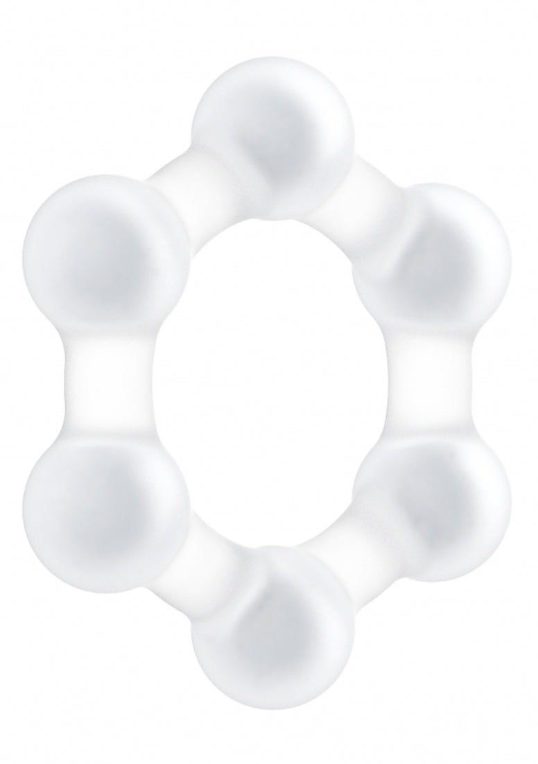 No. 82 - Weighted Cock Ring - Transparent