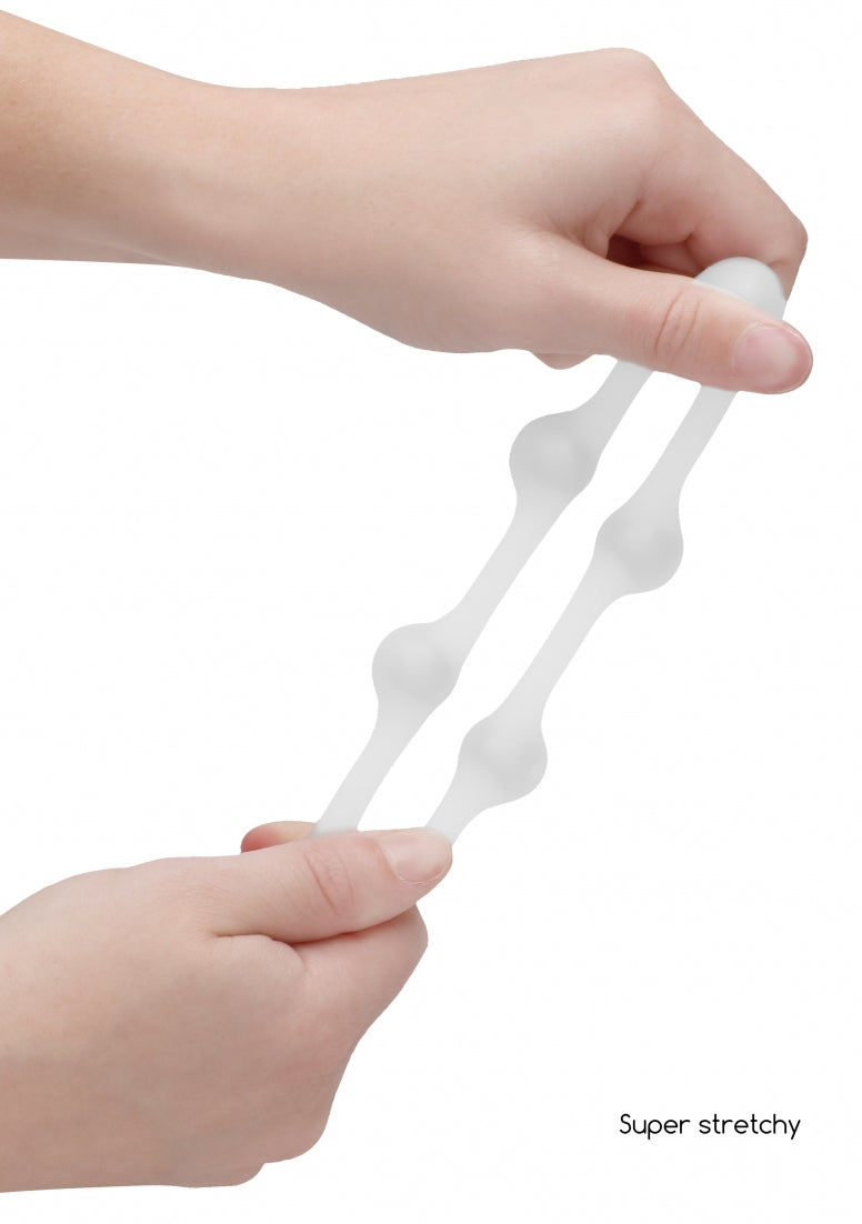 No. 82 - Weighted Cock Ring - Transparent