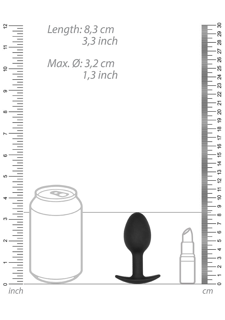 N0. 89 - Self Penetrating Butt Plug - Black