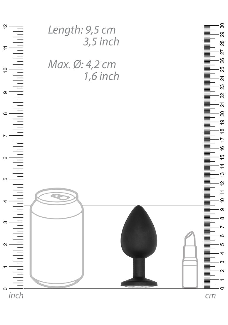 N0. 91 - Self Penetrating Butt Plug - Black