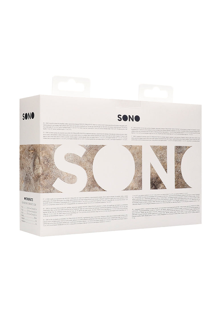 3 - Piece Prostate Stimulator Set - Black